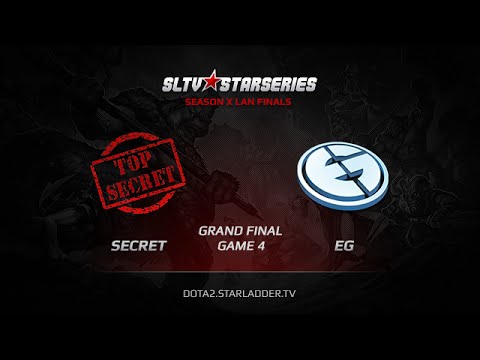 Team Secret vs EG, SLTV S10 FINAL, Game 4