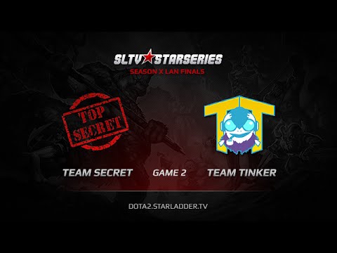 Team Secret vs Team Tinker, SLTV StarSeries X Finals, Day 2, WB Game 2