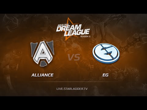 The Alliance vs EG, DreamLeague Season 2, Day 6, Game 2, Match 2