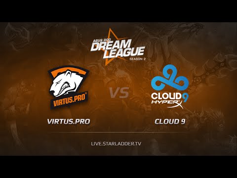Virtus Pro vs Cloud9 Game 2, Dreamleague S2 LB Final