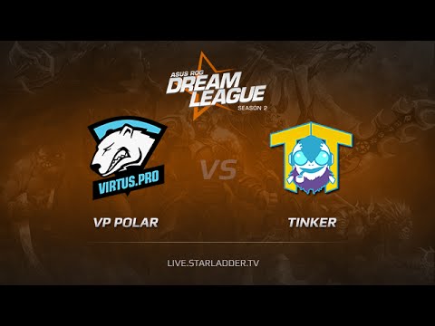 VP Polar vs Team Tinker, DreamLeague Season 2, Day 6, Game 3, Match 1