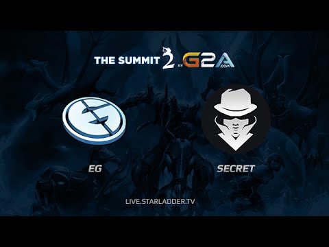 EG -vs- Secret, TS2 LAN Finals, 3rd place match, Game 1
