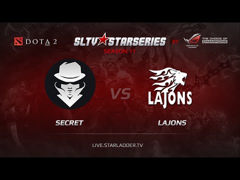 Secret vs Lajons, SLTV Europe Season 11, Day 25, Game 5