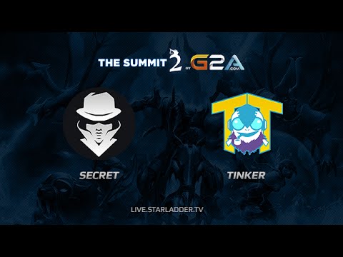 Secret -vs- Tinker, The Summit LAN Finals, Day 1