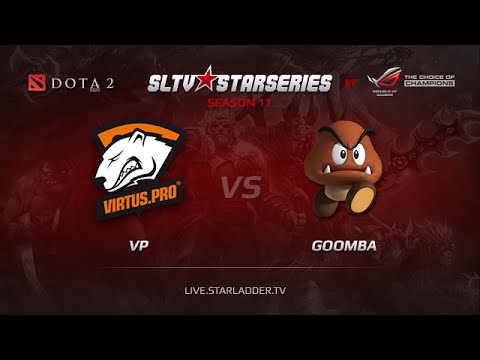 Virtus.Pro -vs- GOOMBA, SLTV Europe Season 11, Day 15