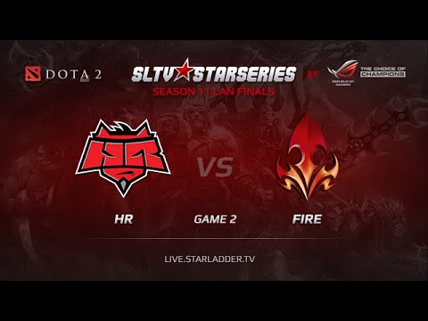 HR vs Fire Game 2 SLTV StarSeries XI Finals