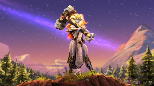 Разработчики Dota 2 представили новую героиню по имени Dawnbreaker