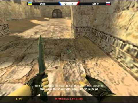 DTS vs. MYM de_dust2