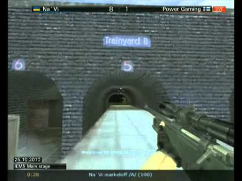 Na`Vi vs Power Gaming de_train 25.10.2010