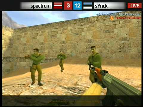 spectrum vs. sYnck de_dust2 20.09.2009