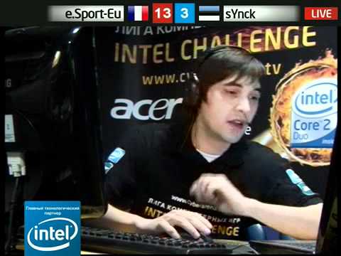 sYnck vs eSport Eu de_dust2 27.04.2009