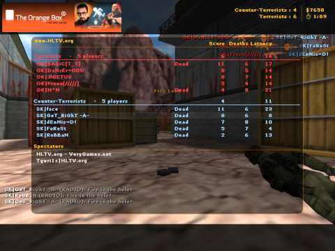 GeT_RiGhT vs. Online Kingdom @HLTV.org Xperia PLAY 2011 prelude (de_nuke)
