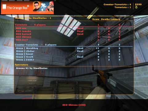 naSu vs. Team Green @Areena #1 by SteelSeries Part 1